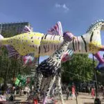 Cheval gonflable Lille 3000