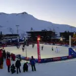 Tour de terrain de rugby gonflable Tournoi des 6 Stations : structures sportives gonflables