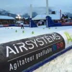 Tour de terrain de rugby gonflable Tournoi des 6 Stations : structures sportives gonflables