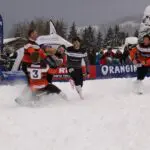 Tour de terrain de rugby gonflable Tournoi des 6 Stations : structures sportives gonflables