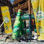 Bouteilles gonflables tourtel twist tour de france