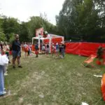 cible gonflable aperol