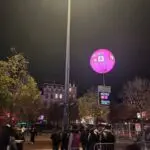 ballons gonflables sur mât keolis