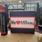 Mur gonflable géant MBWAY Paris 2021