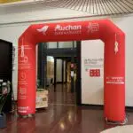 Arche gonflable Auchan