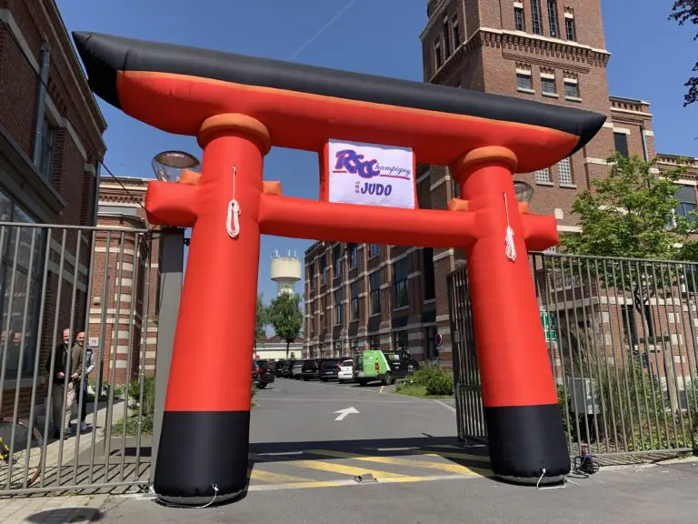 Inflatable arch arche gonflable tori japonais RSC 2 Tori Japonais gonflable RSC
