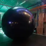 boule gonflable noire Raymond delepierre