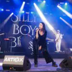 Coeur noir gonflable