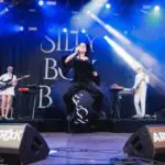 Coeur noir gonflable