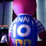 Ours gonflable géant Espace Renaissance