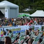 Stand gonflable escalade