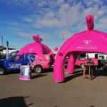 stand gonflable compagnie des deboucheurs