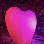 coeur gonflable pommery champagne