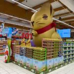 Lapin gonflable Lindt