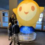 Mascotte gonflable Wish Disney