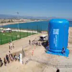 mur d'escalade gonflable assa escalade