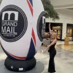 ballon de rugby gonflable grand mail