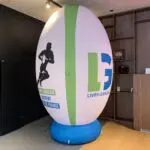ballon de rugby gonflable livry-gargan