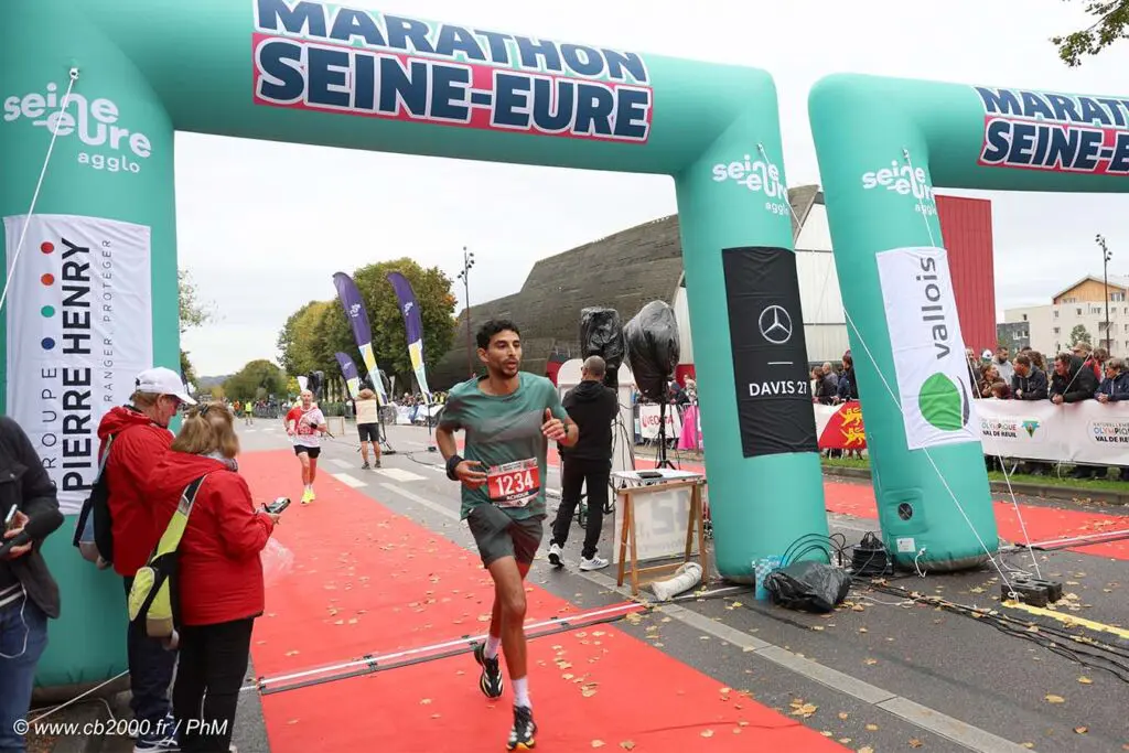 arche gonflable marathon Seine Eure