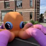 Pieuvre gonflable Association du Scoutisme Genevois