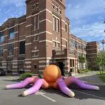 Pieuvre gonflable Association du Scoutisme Genevois