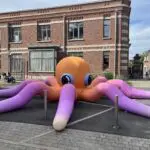 Pieuvre gonflable Association du Scoutisme Genevois