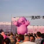 monsieur rose gonflable