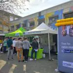 poubelle gonflable circular shield