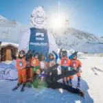 yéti gonflable géant tignes évolution 2