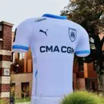 maillot gonflable géant Olympique de Marseille