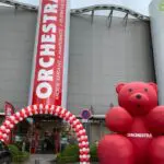 ours gonflable orchestra