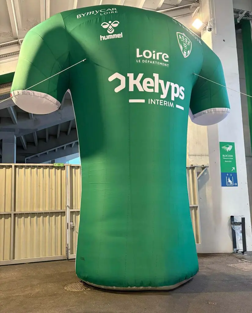 maillot gonflable st etienne