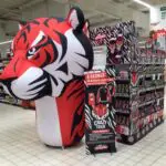 mascotte gonflable crazy tiger