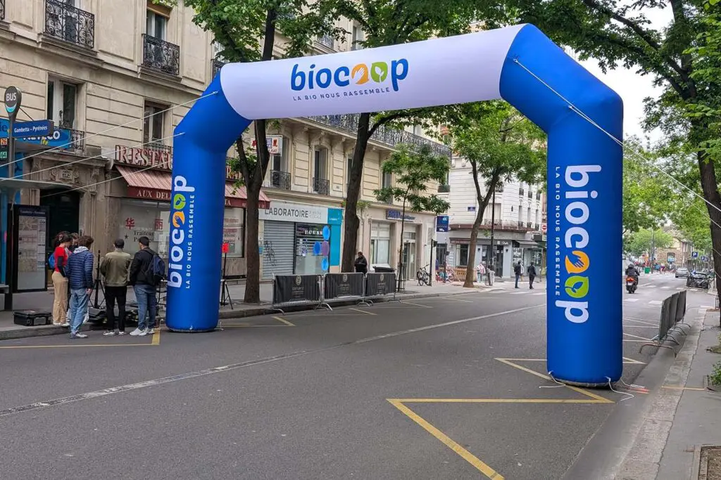 arche gonflable biocoop