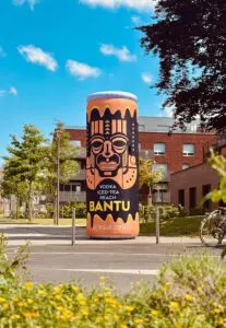 Bouteille gonflable grande distribution canette gonflable bantu canette gonflable bantu