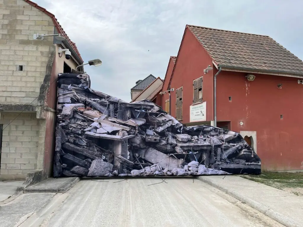 mur gonflable armée de terre