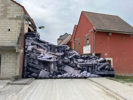 mur gonflable armée de terre