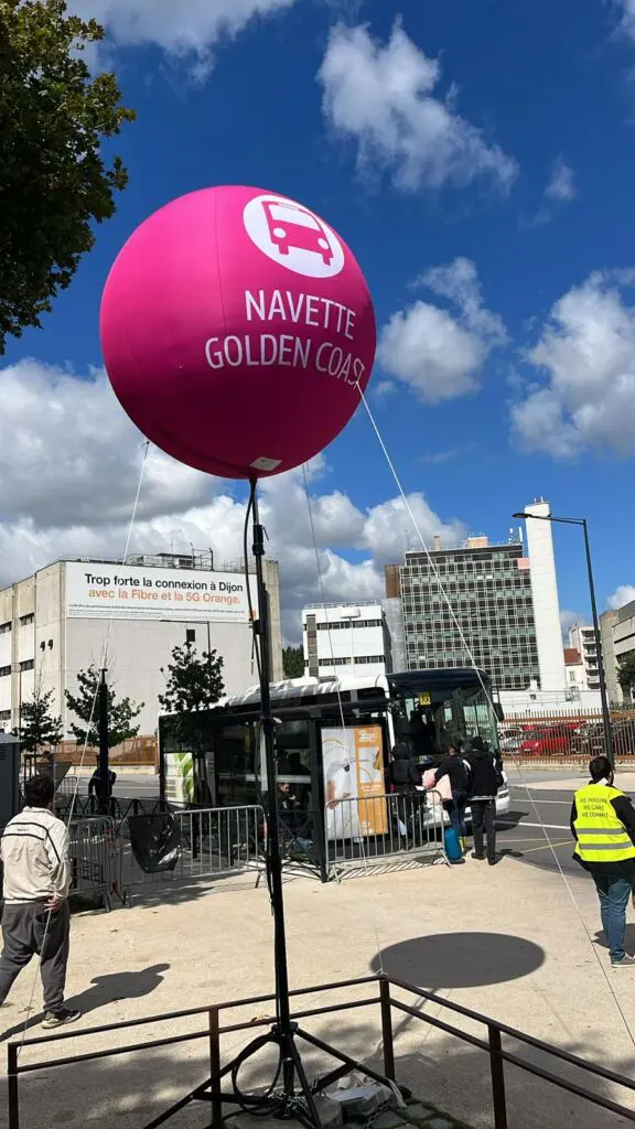 ballon gonflable keolis