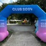 arche gonflable ville d'argenteuil