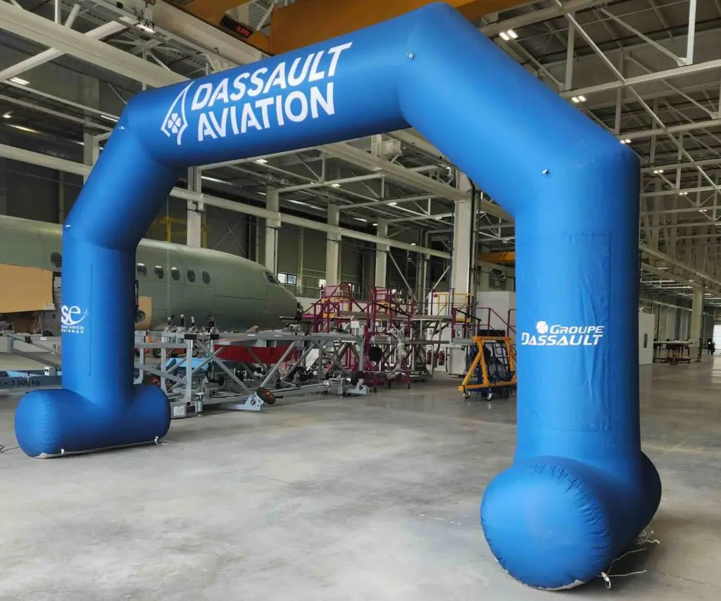 arche gonflable dassault aviation 2