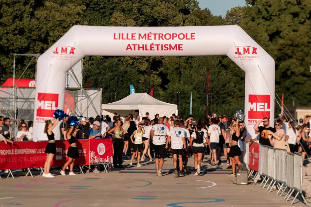 arche gonflable lille metropole athletisme