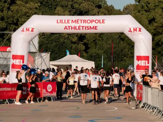 arche gonflable lille metropole athletisme