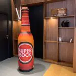bouteille gonflable super bock