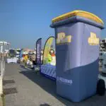 poubelle gonflable pizzorno