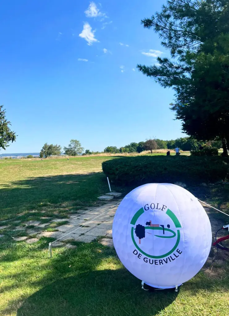 balles gonflables golf de guerville