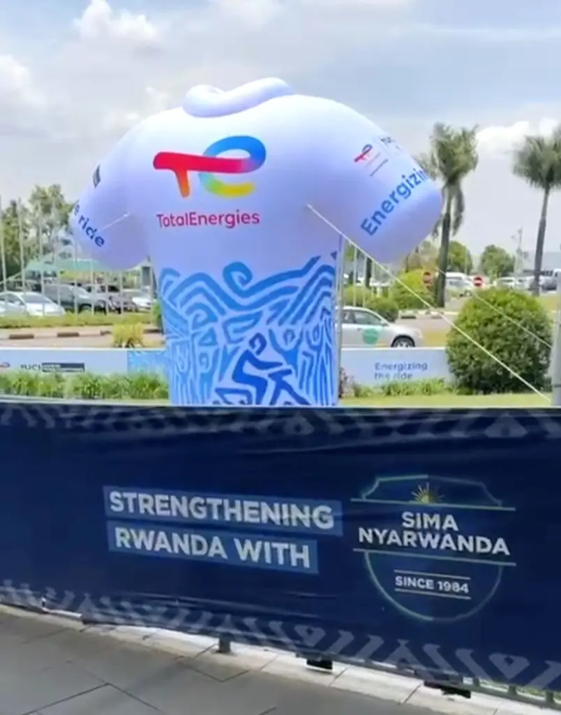 maillot gonflable totalenergies rwanda