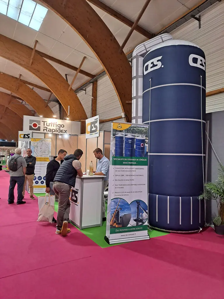 silo gonflable ces concept
