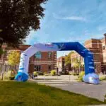 arche gonflable courstache asptt