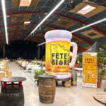 chope de bière gonflable fermiers d'aveyron