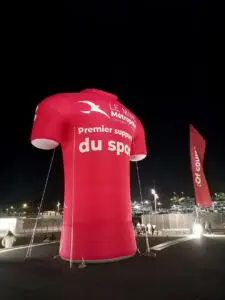 maillot geant gonflable mans metropole